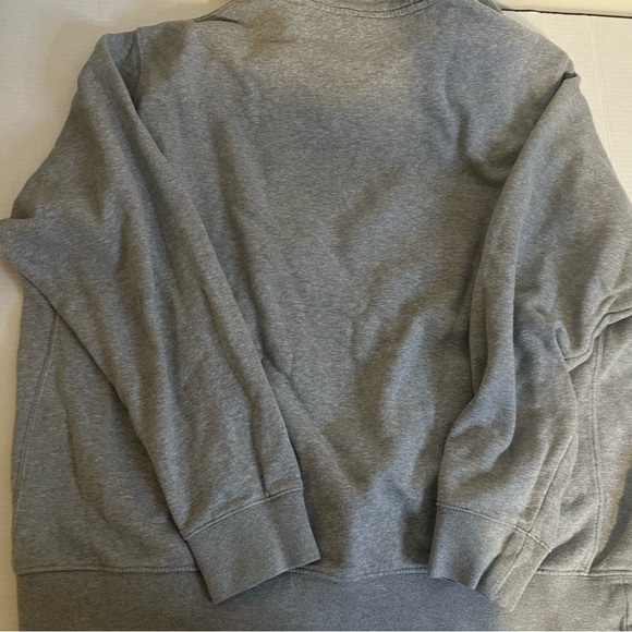 Nike Gray Hoodie with White Logo - Picture 4 of 4